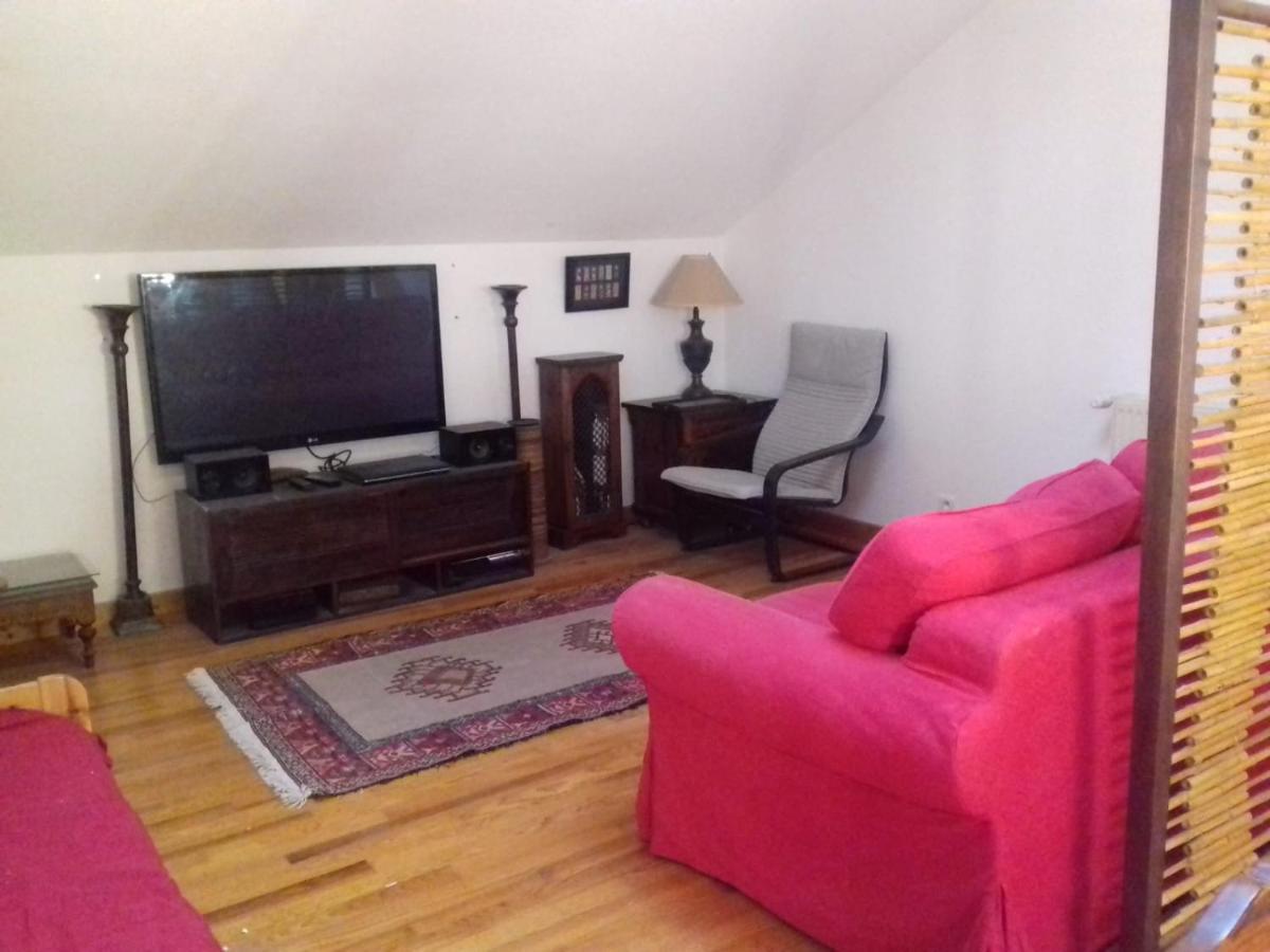 En Loft 50m2 Dans Maison Avec En Mezzanine Et Canapes Lits Dans Salon * Saint-Pierre-de-Chartreuse